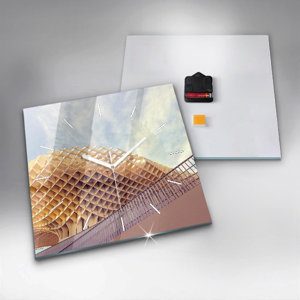 Wanduhr quadratisch Aussichtspunkt in Sevilla