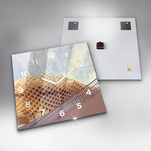 Wanduhr quadratisch Aussichtspunkt in Sevilla