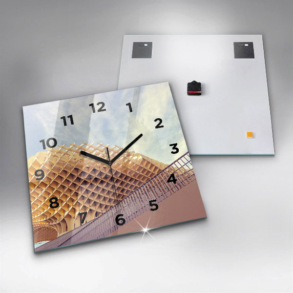 Wanduhr quadratisch Aussichtspunkt in Sevilla