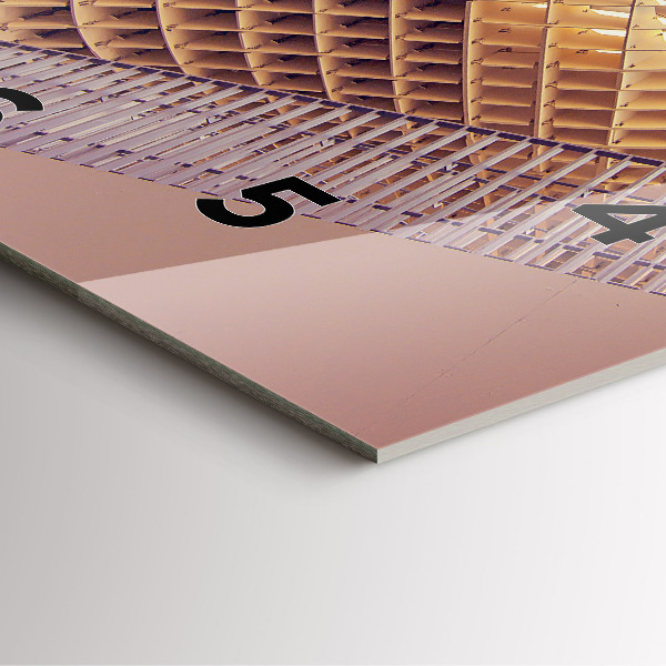 Wanduhr quadratisch Aussichtspunkt in Sevilla