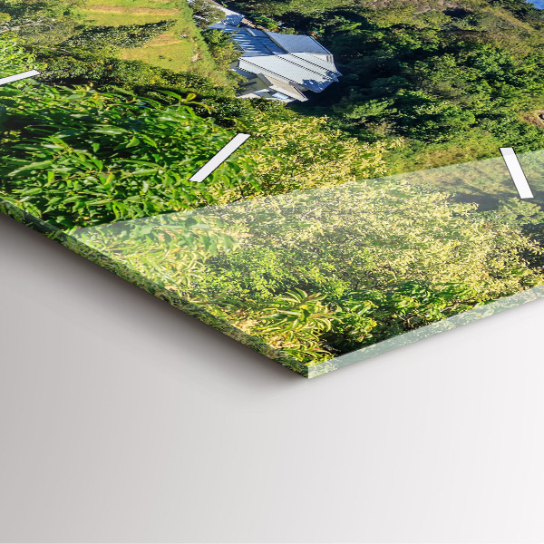 Wanduhr quadratisch Chiang-Mai-Nationalpark