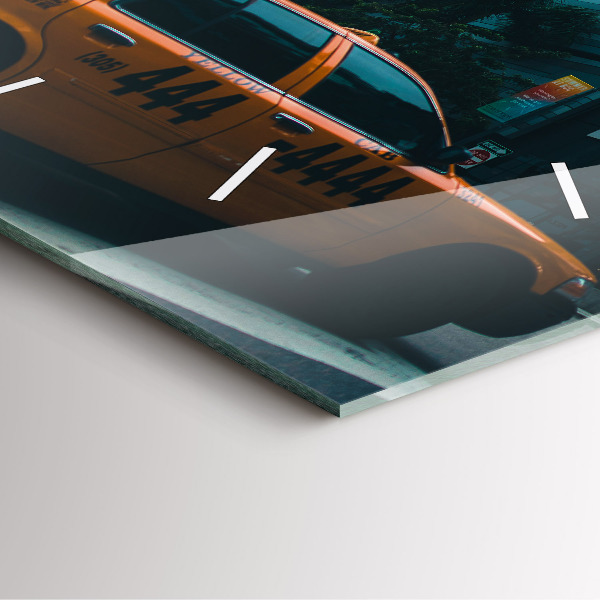 Wanduhr quadratisch Miami, Florida