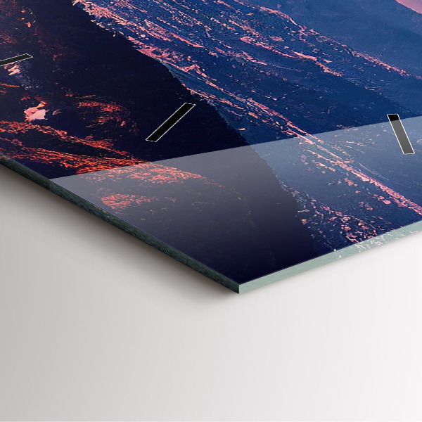 Wanduhr modern quadratisch Berge in San Antonio USA