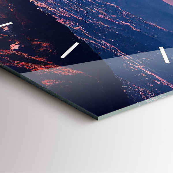 Wanduhr modern quadratisch Berge in San Antonio USA