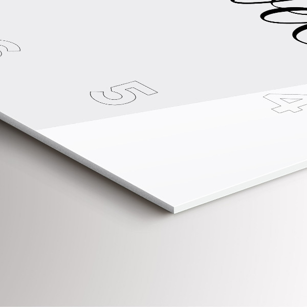 Wanduhr quadratisch mit motiv Reise-Inschrift