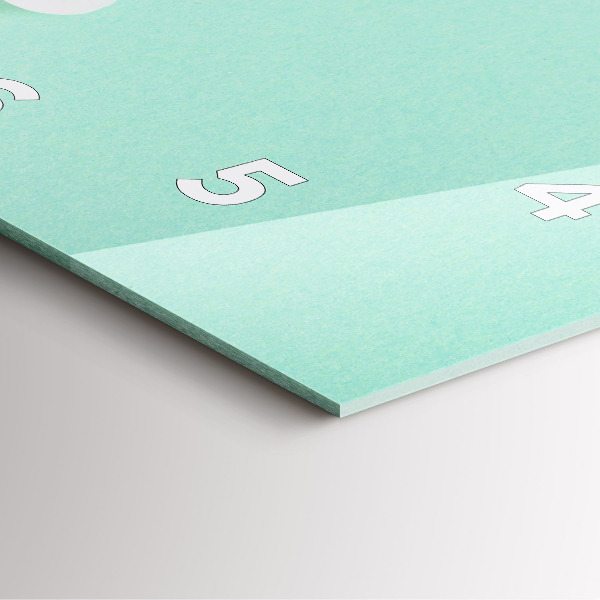 Wanduhr quadratisch Blühende Gänseblümchen