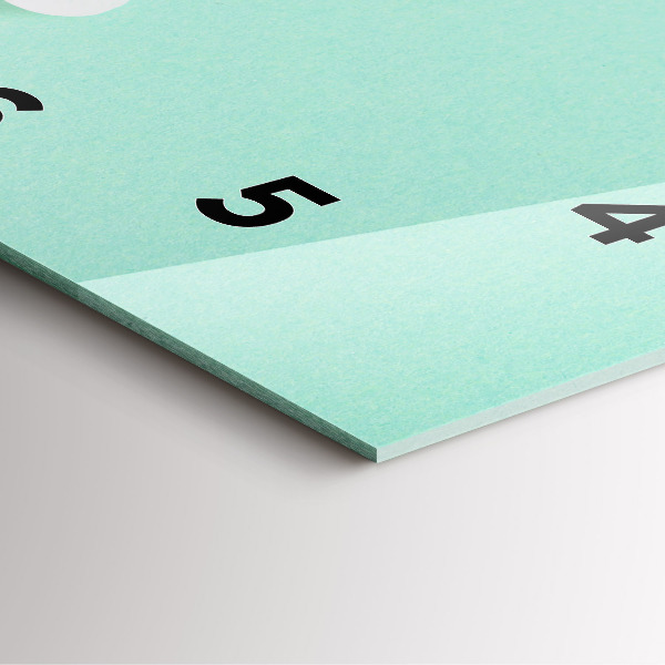 Wanduhr quadratisch Blühende Gänseblümchen