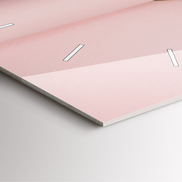 Wanduhr quadratisch Blumenstrauß aus Tulpenblüten