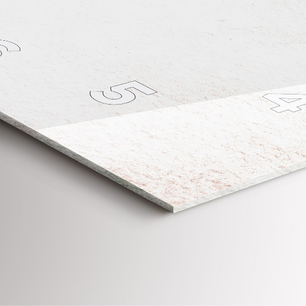 Wanduhr modern quadratisch Dekoratives Muster