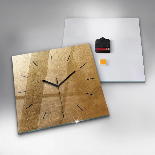 Wanduhr modern quadratisch Dekorative Leinwand