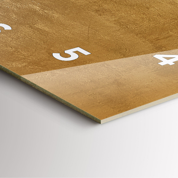 Wanduhr modern quadratisch Dekorative Leinwand