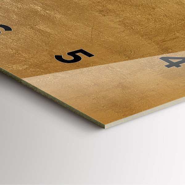 Wanduhr modern quadratisch Dekorative Leinwand