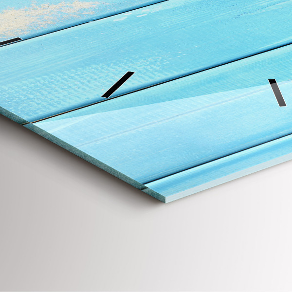 Wanduhr quadratisch Strand-Accessoires