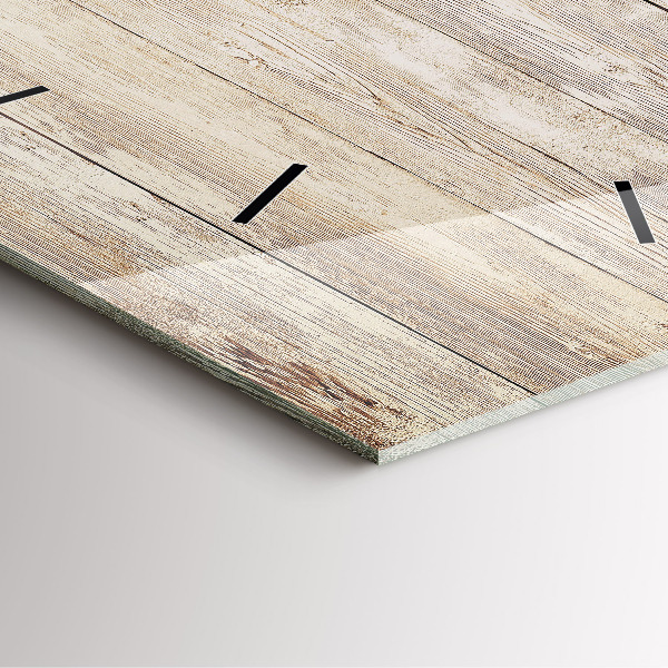 Wanduhr quadratisch Holztafeln
