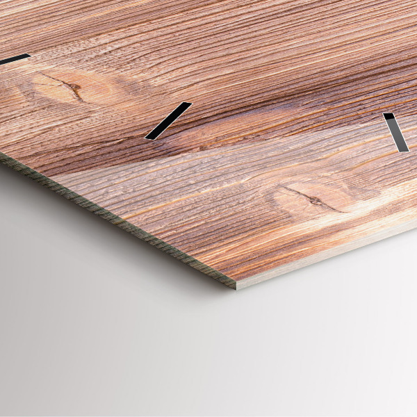 Wanduhr quadratisch Paprika