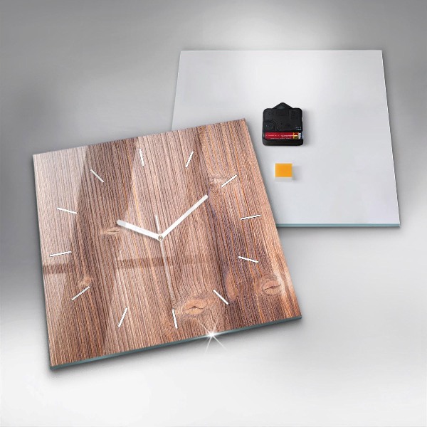 Wanduhr quadratisch Paprika