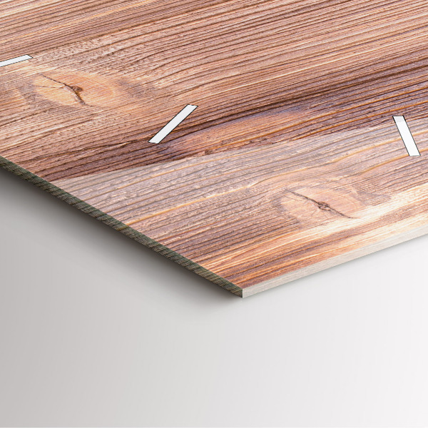 Wanduhr quadratisch Paprika