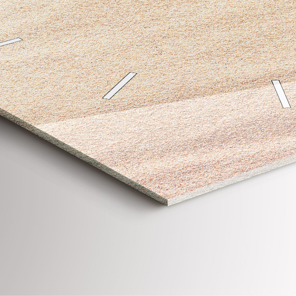 Wanduhr quadratisch mit motiv Ferien-Accessoires