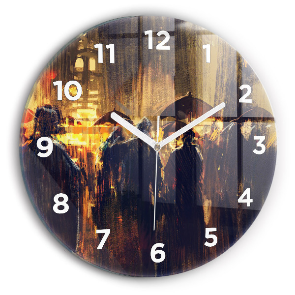 Wanduhr glas rund Impressionismus auf dem Kunstmarkt