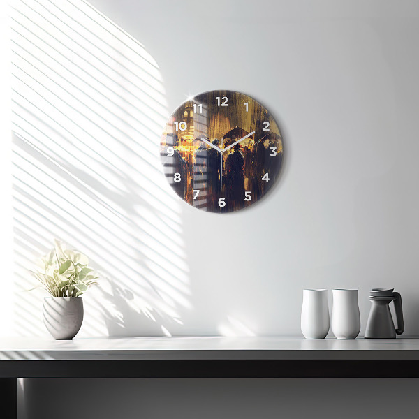 Wanduhr glas rund Impressionismus auf dem Kunstmarkt