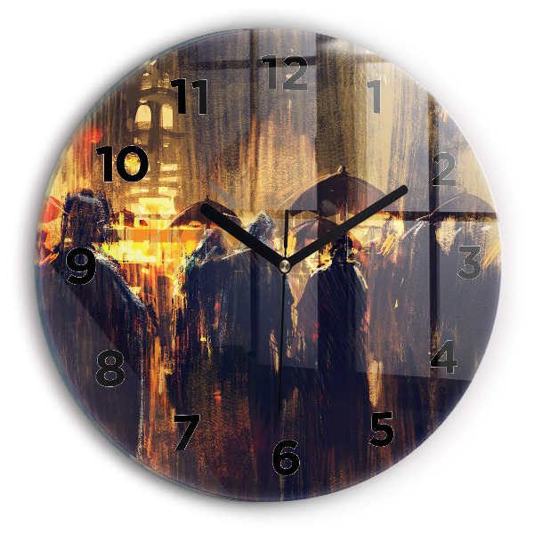 Wanduhr glas rund Impressionismus auf dem Kunstmarkt