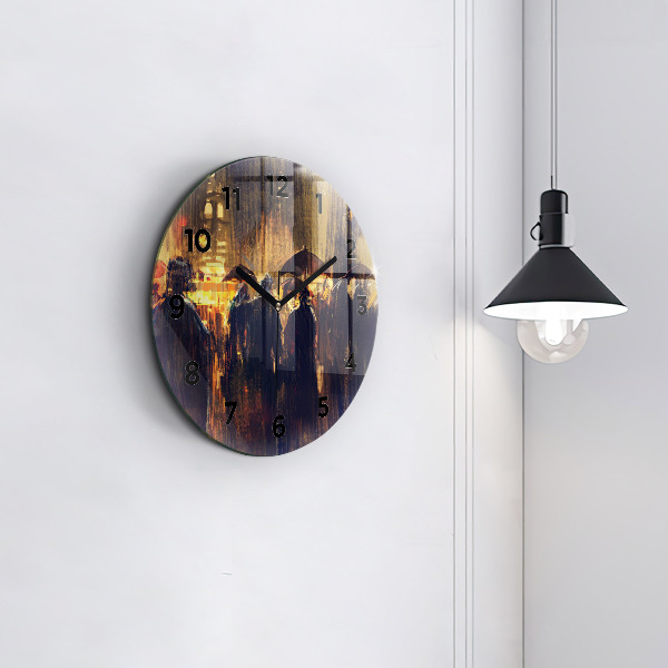 Wanduhr glas rund Impressionismus auf dem Kunstmarkt