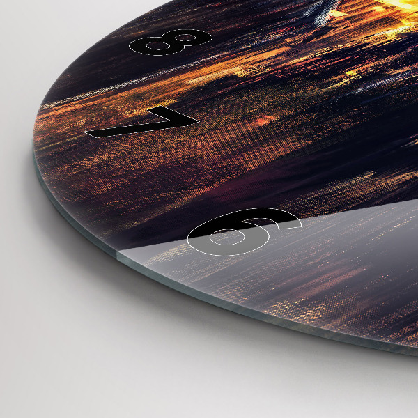 Wanduhr glas rund Impressionismus auf dem Kunstmarkt