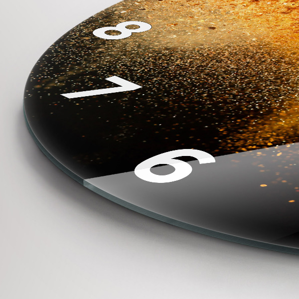 Wanduhr rund Verstreute Gewürze