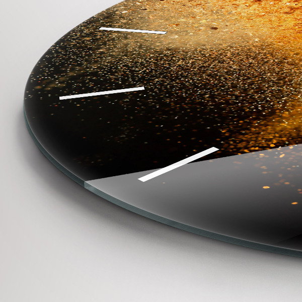 Wanduhr rund Verstreute Gewürze