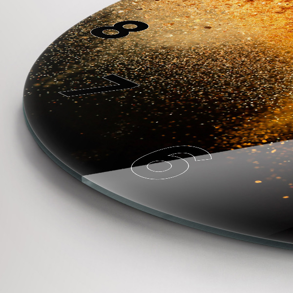 Wanduhr rund Verstreute Gewürze