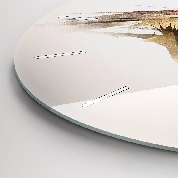 Wanduhr rund mit motiv Raubvogel