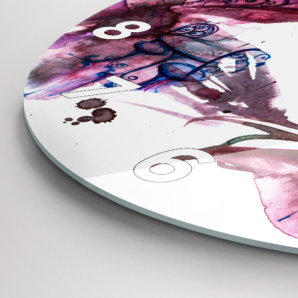 Wanduhr rund Zwei Körper eine Seele