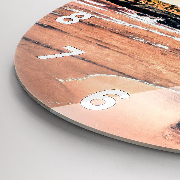 Wanduhr rund Sherman Küste