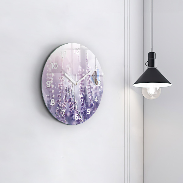 Wanduhr rund Abstraktion