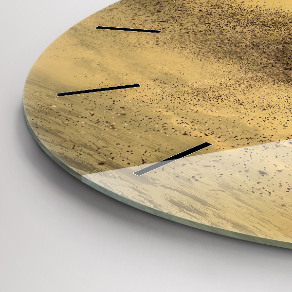 Wanduhr rund Frau in Figur