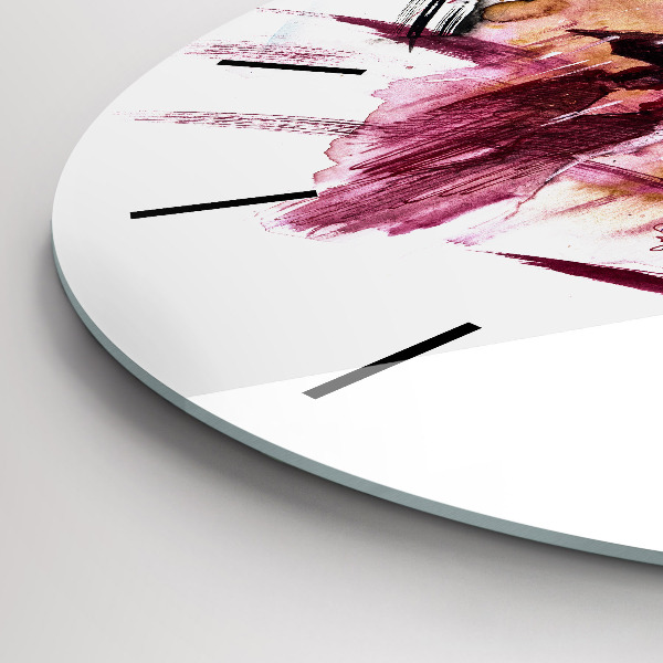 Wanduhr rund mit motiv Romantisches Paar