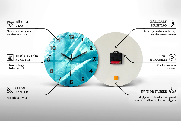 Wanduhr rund mit motiv Romantisches Paar