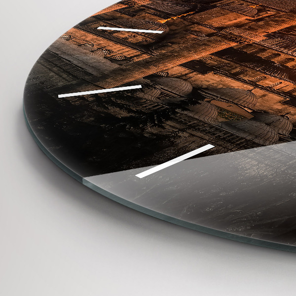 Wanduhr rund Istanbuler Moschee