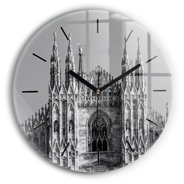 Wanduhr rund Dom von Mailand Kathedrale