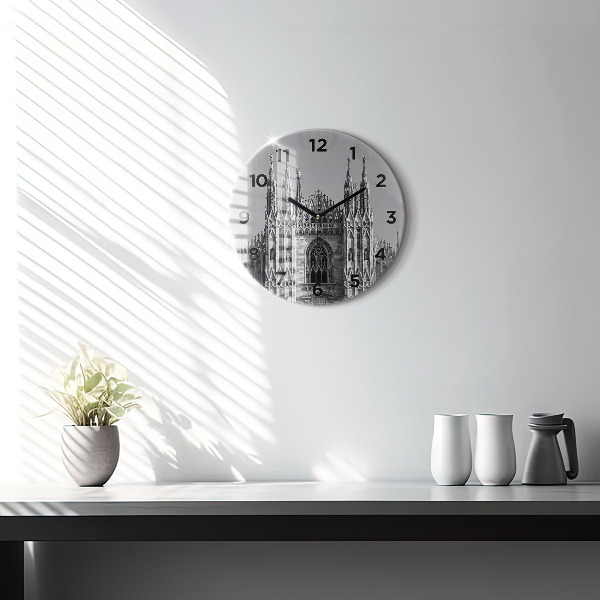 Wanduhr rund Dom von Mailand Kathedrale