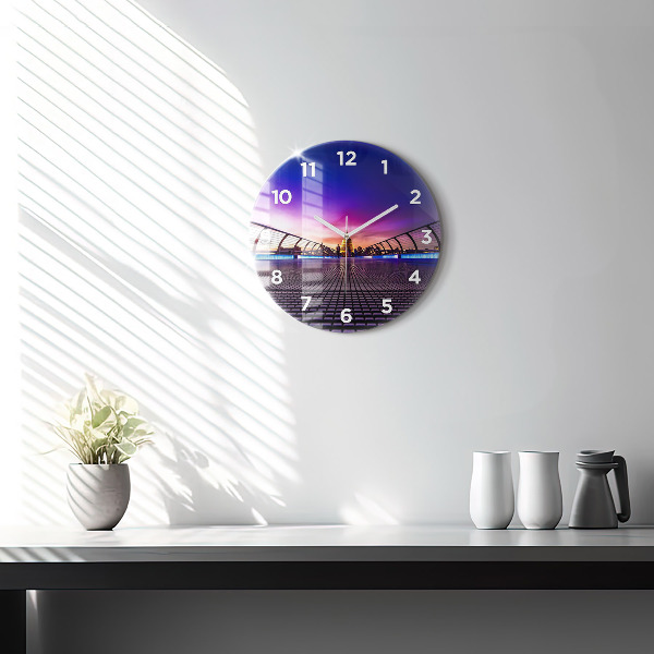 Wanduhr rund mit motiv St. Pauls Kathedrale