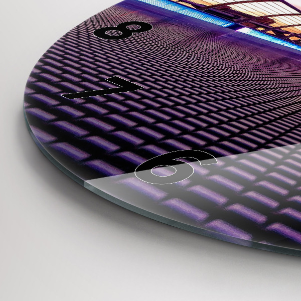 Wanduhr rund mit motiv St. Pauls Kathedrale