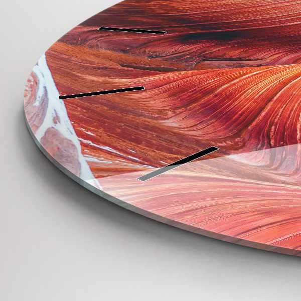 Wanduhr rund Malerischer Grand Canyon