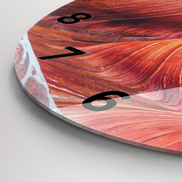 Wanduhr rund Malerischer Grand Canyon