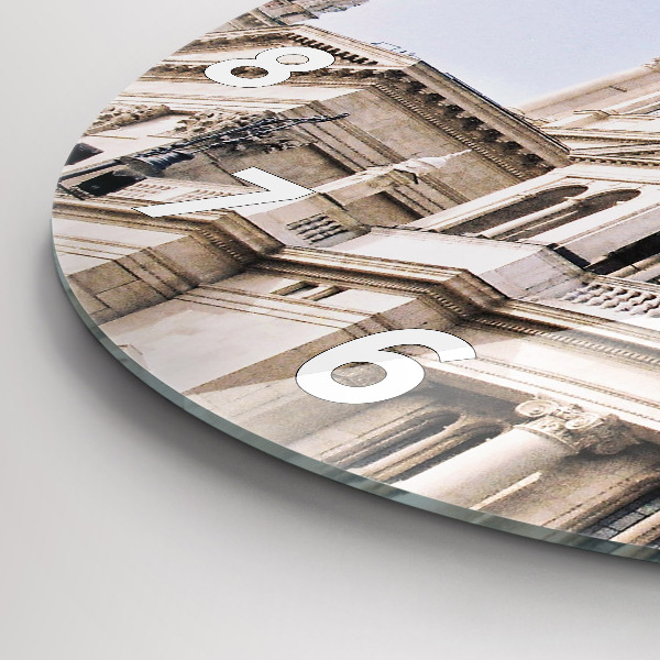 Wanduhr glas rund St. Stephans Basilika