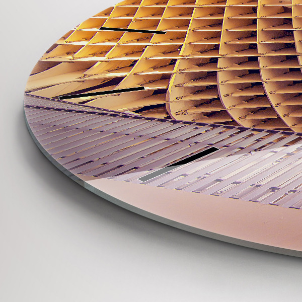 Wanduhr rund Aussichtspunkt in Sevilla