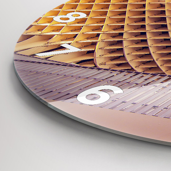 Wanduhr rund Aussichtspunkt in Sevilla