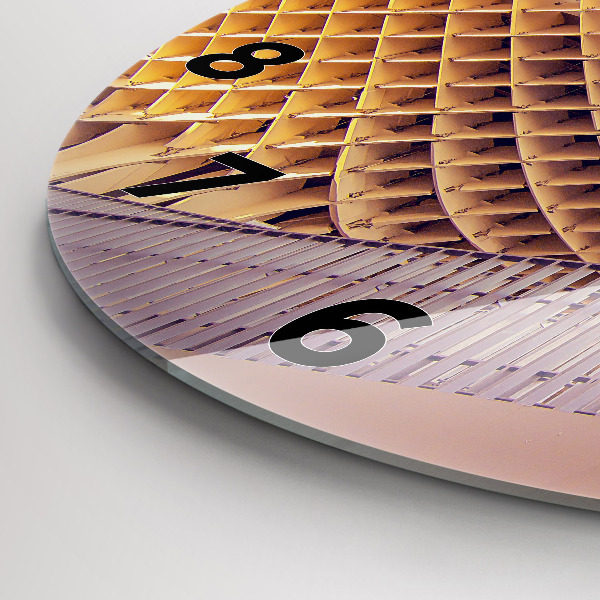 Wanduhr rund Aussichtspunkt in Sevilla