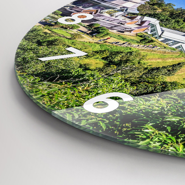 Wanduhr rund Chiang-Mai-Nationalpark