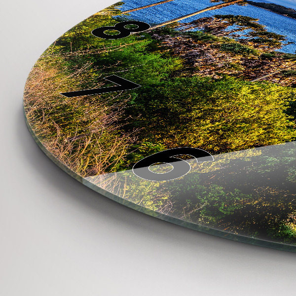 Wanduhr rund mit motiv Phuket in Thailand